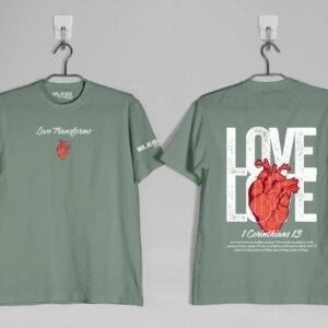 Love Transforms Military Green - Image 3