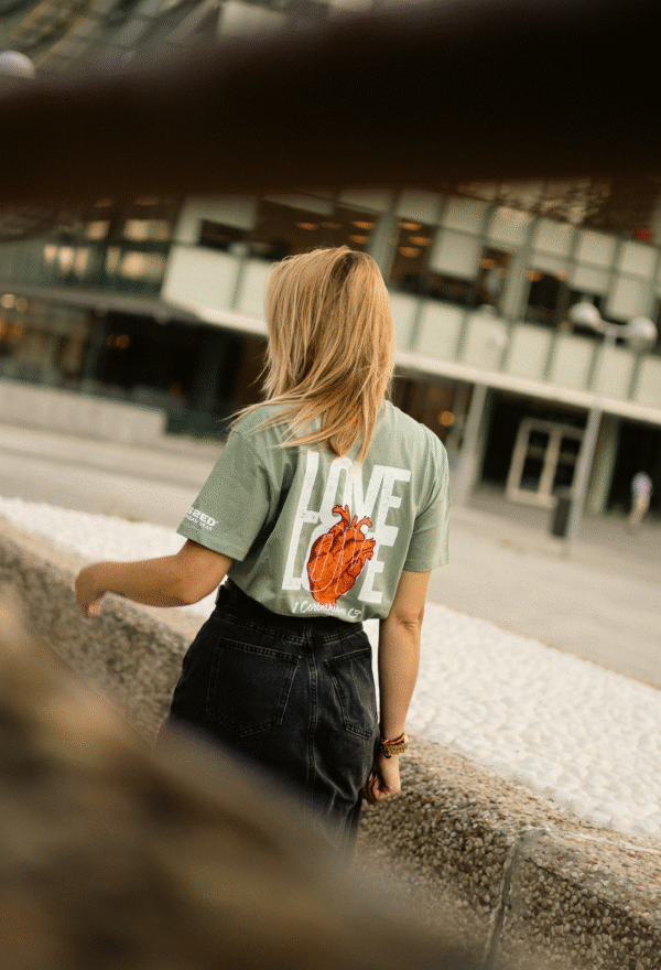 Love Transforms Military Green