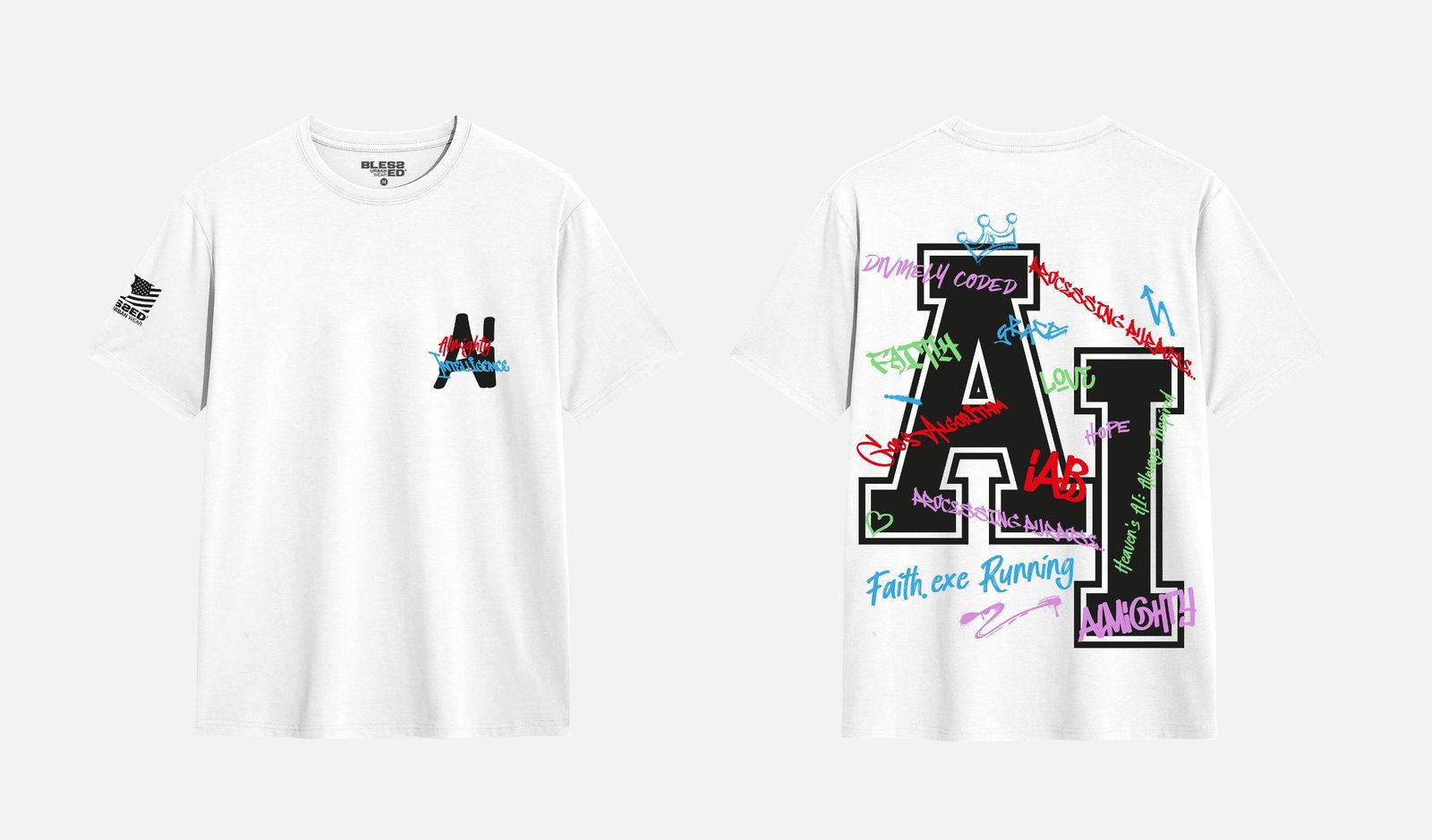 Camiseta Almighty Intelligence White - Image 1