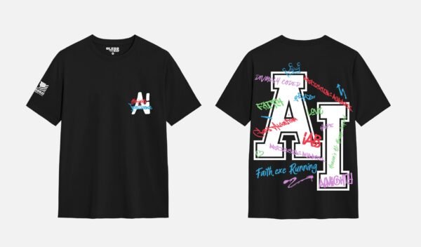 Camiseta Almighty Intelligence Black - Image 3