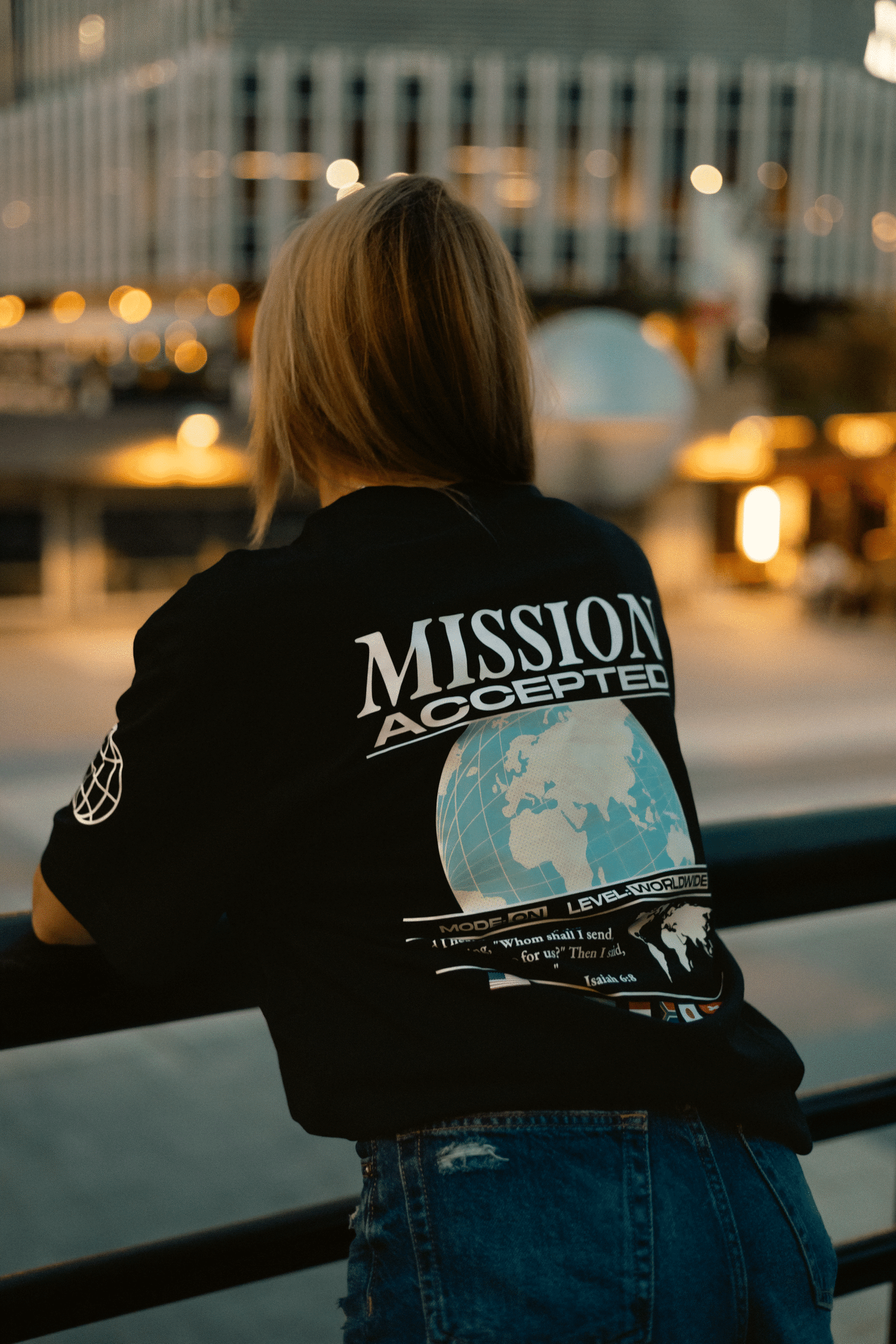 Camiseta Mission Black