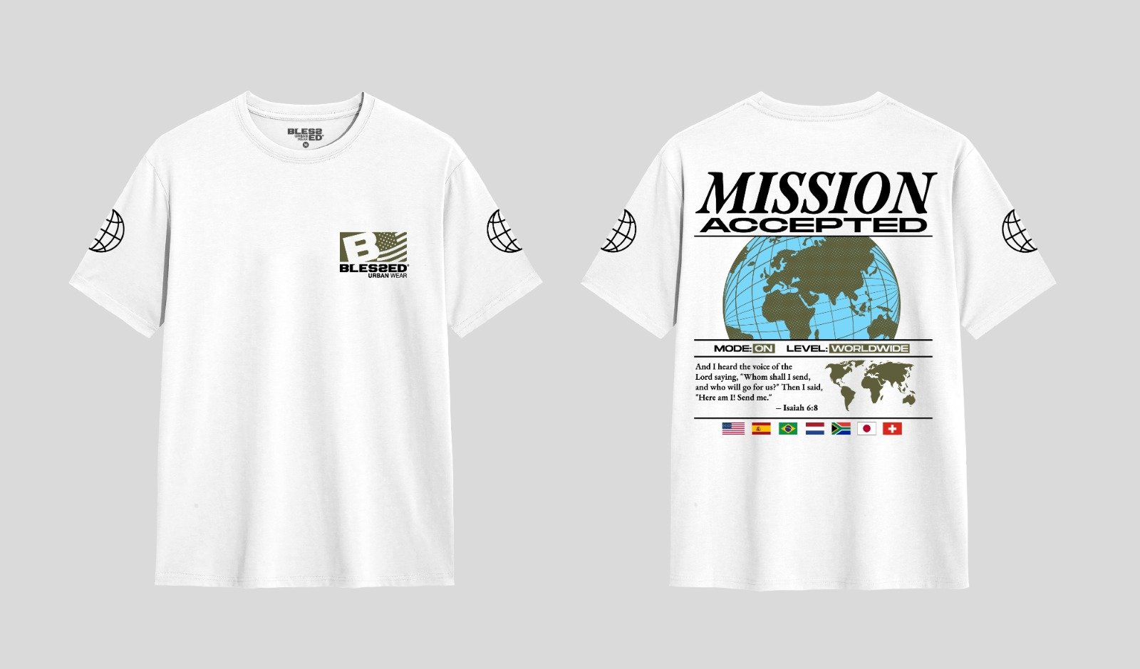 Camiseta Mission White - Image 3