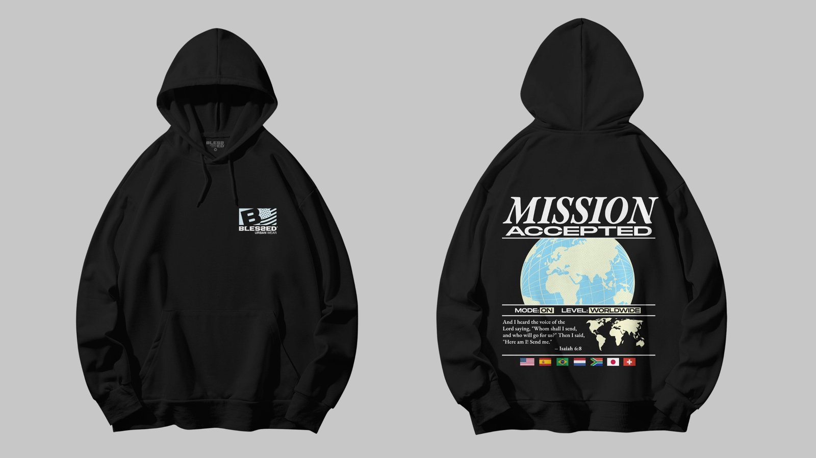 Sudadera Mission Black - Image 1