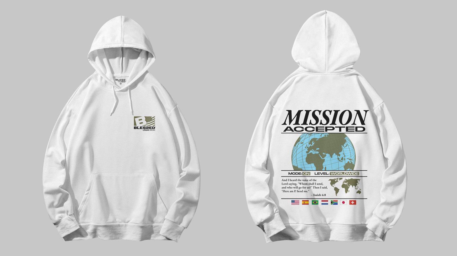 Sudadera Mission White - Image 1