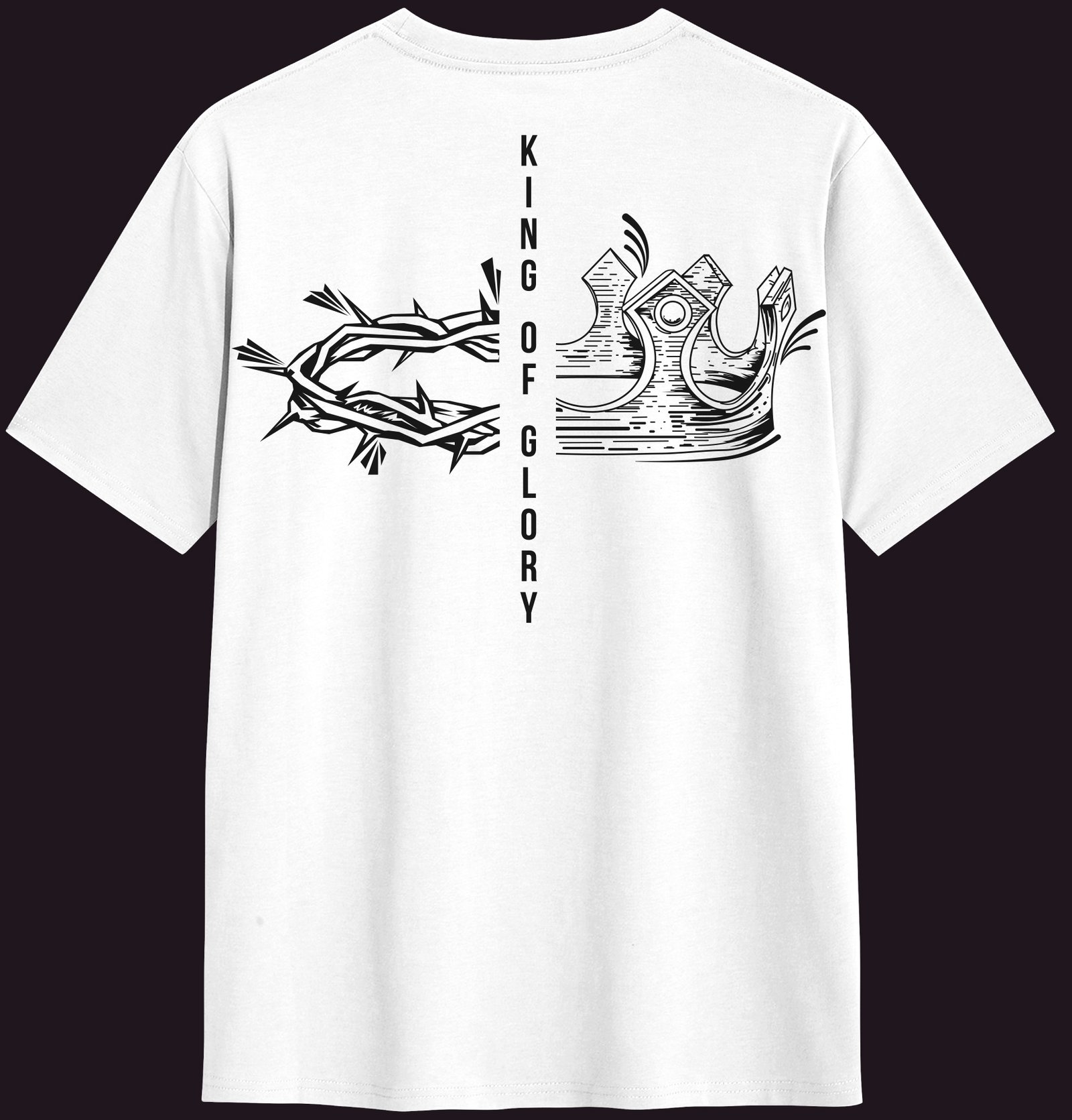 Camiseta King of Glory White - Image 1