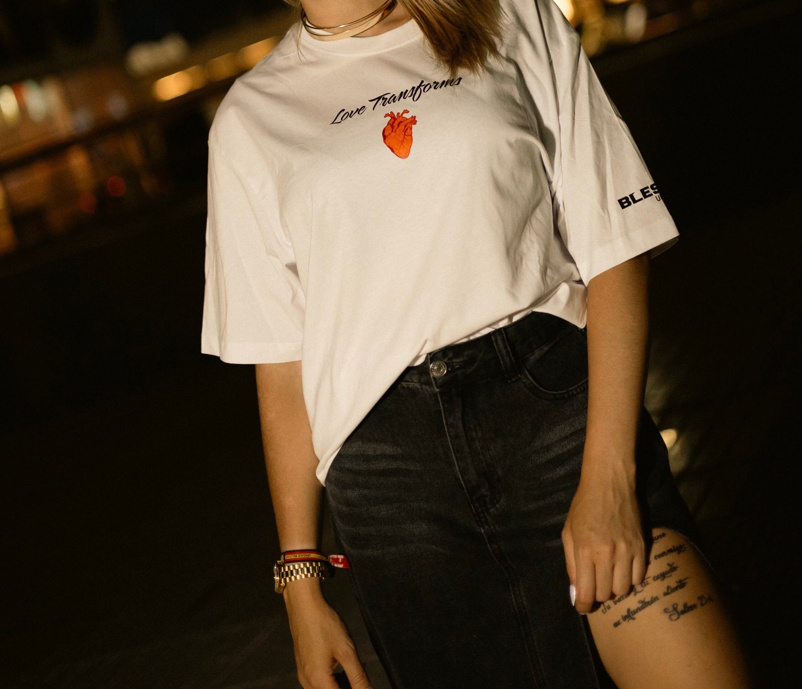 Love Transforms White - Image 1